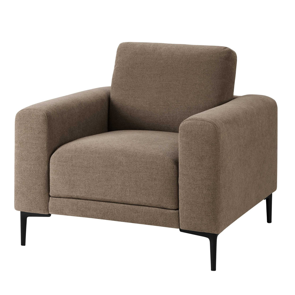 Dusklia - Malibu Armchair - Chenille Mushroom