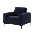 Dusklia - Malibu Armchair - Chenille Navy