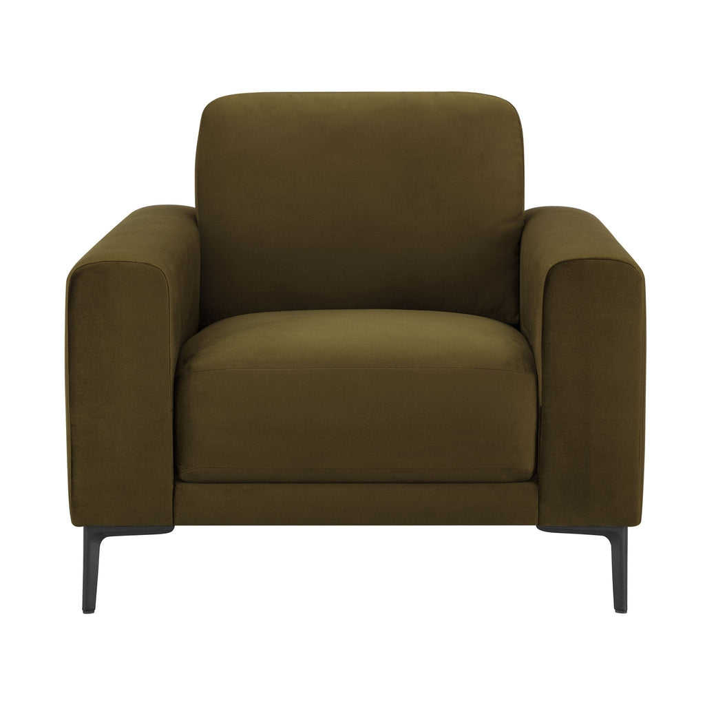 Dusklia - Malibu Armchair - Rich Green