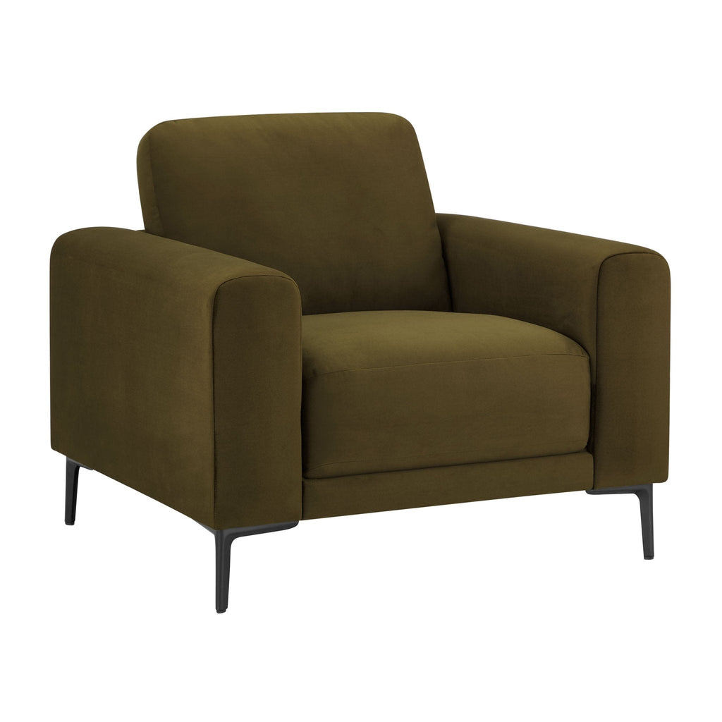 Dusklia - Malibu Armchair - Rich Green