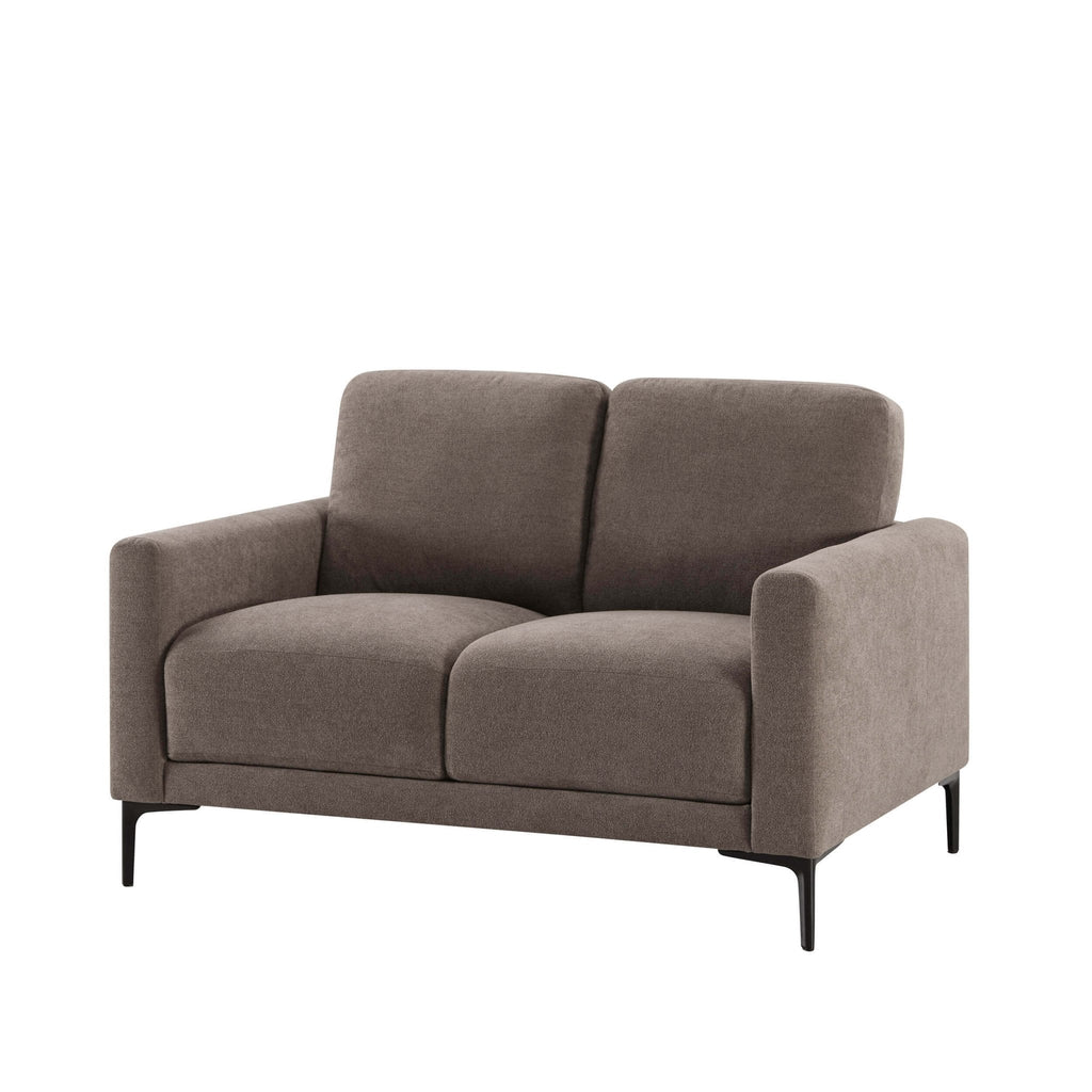 Dusklia - Malibu Small 2 Seater Sofa - Chenille Mushroom