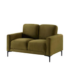 Dusklia - Malibu Small 2 Seater Sofa - Rich Green