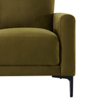 Dusklia - Malibu Small 2 Seater Sofa - Rich Green