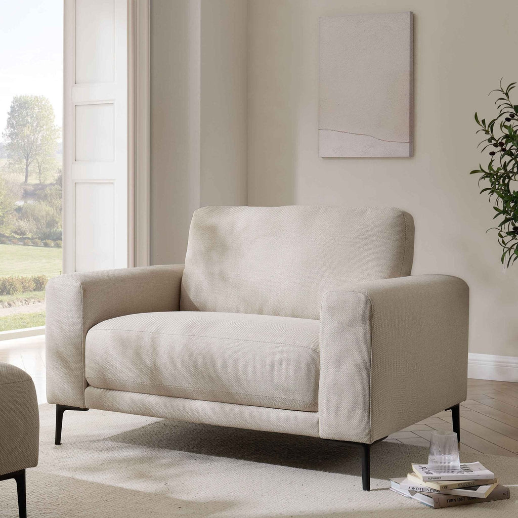 Dusklia - Malibu Loveseat - Beige