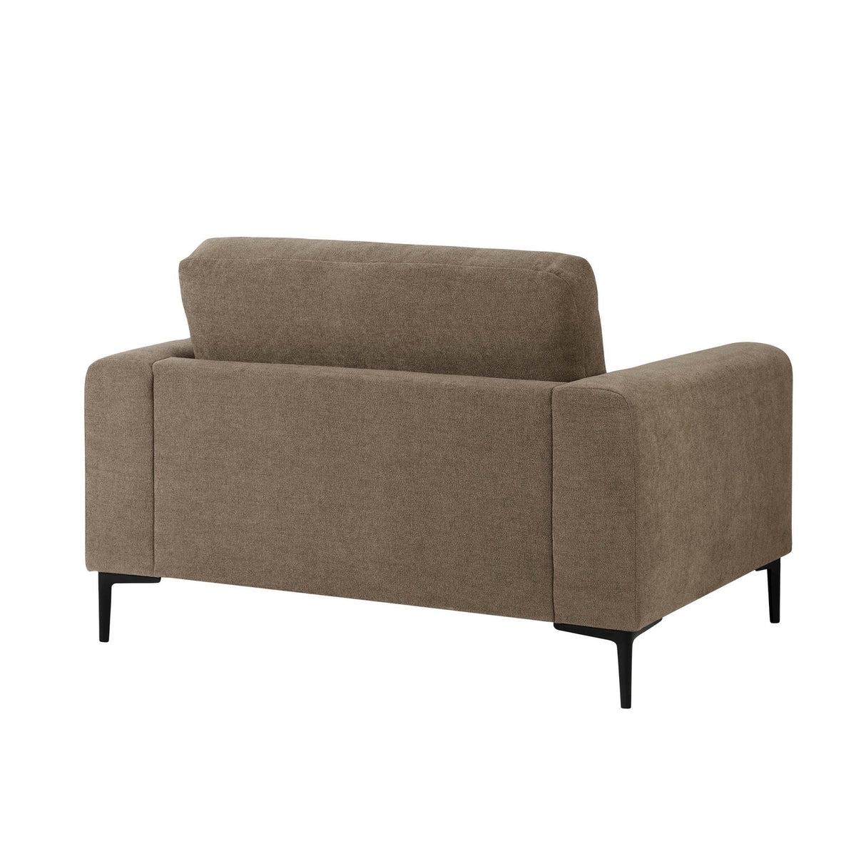 Dusklia - Malibu Loveseat - Chenille Mushroom