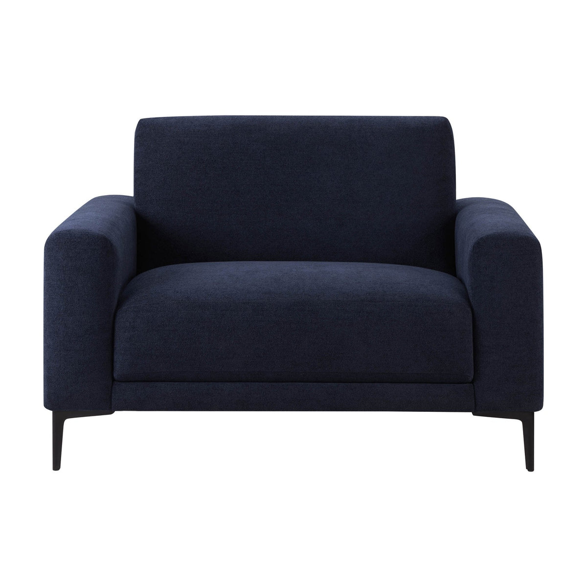 Dusklia - Malibu Loveseat - Chenille Navy