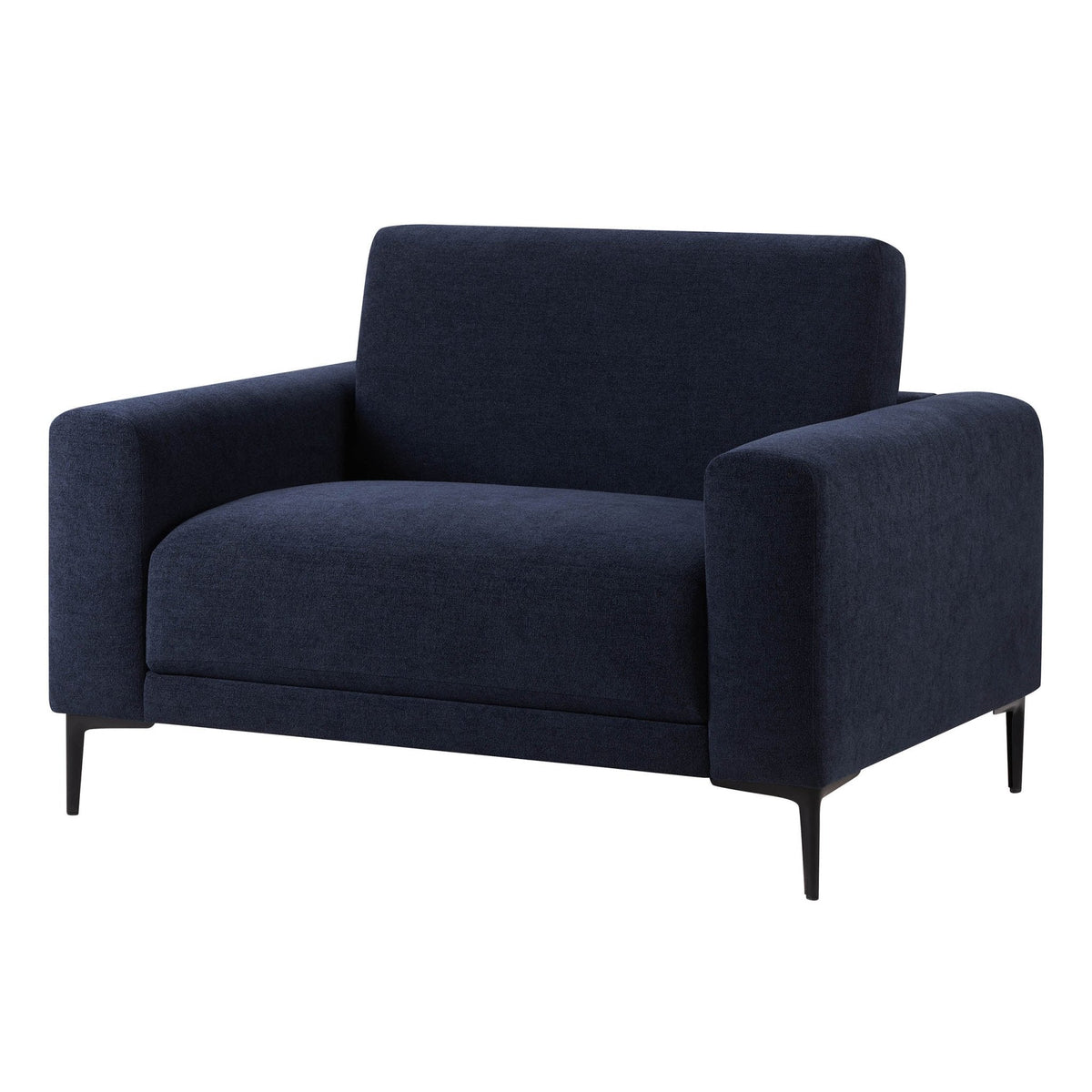 Dusklia - Malibu Loveseat - Chenille Navy