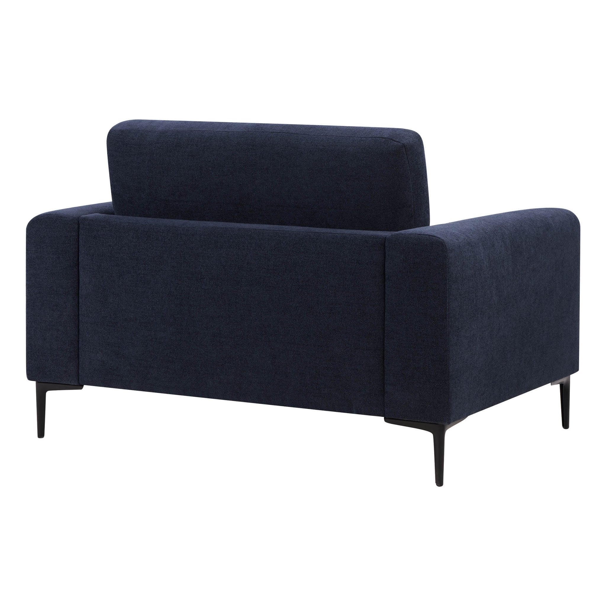 Dusklia - Malibu Loveseat - Chenille Navy