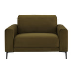 Dusklia - Malibu Loveseat - Rich Green