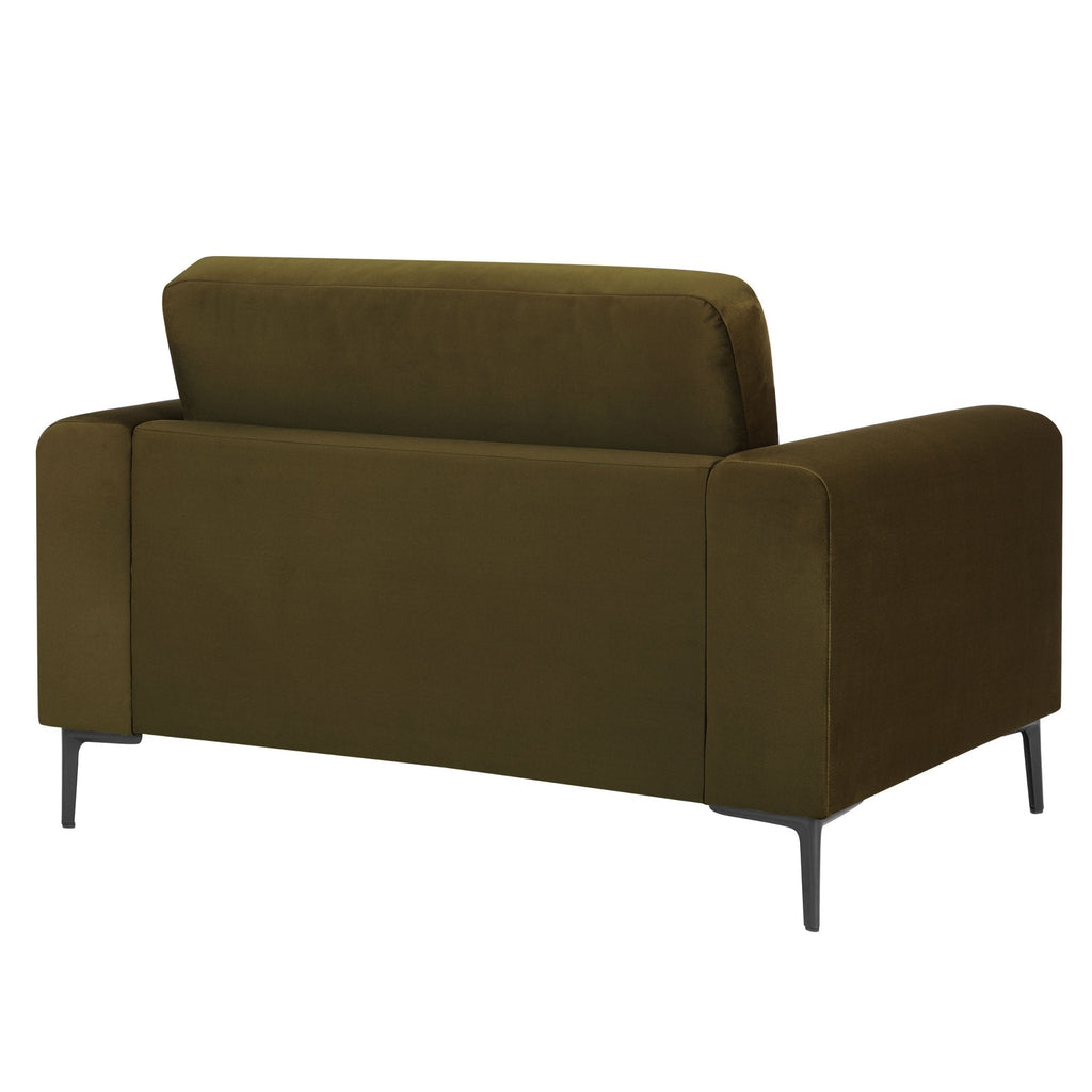 Dusklia - Malibu Loveseat - Rich Green