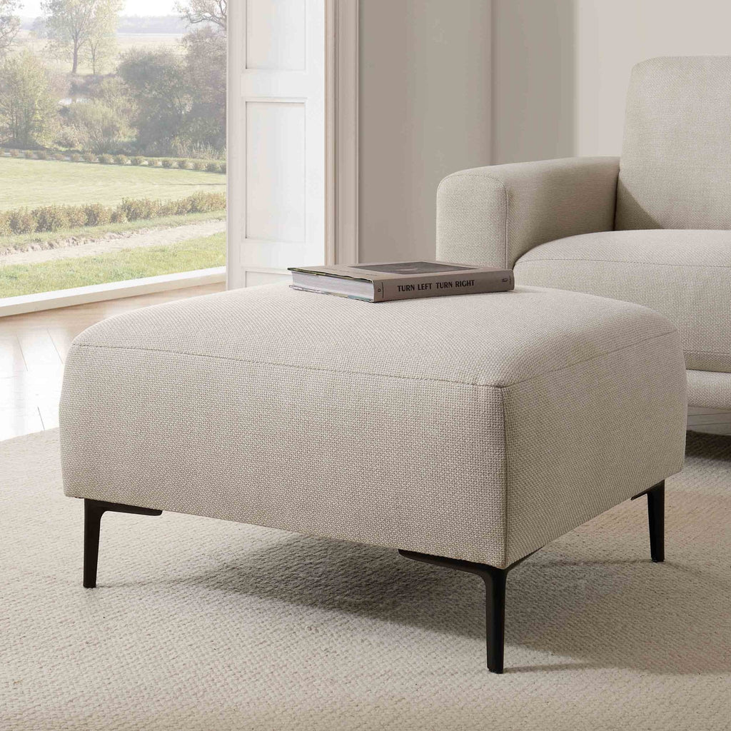 Dusklia - Malibu Pouffe - Beige