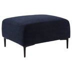 Dusklia - Malibu Pouffe - Chenille Navy