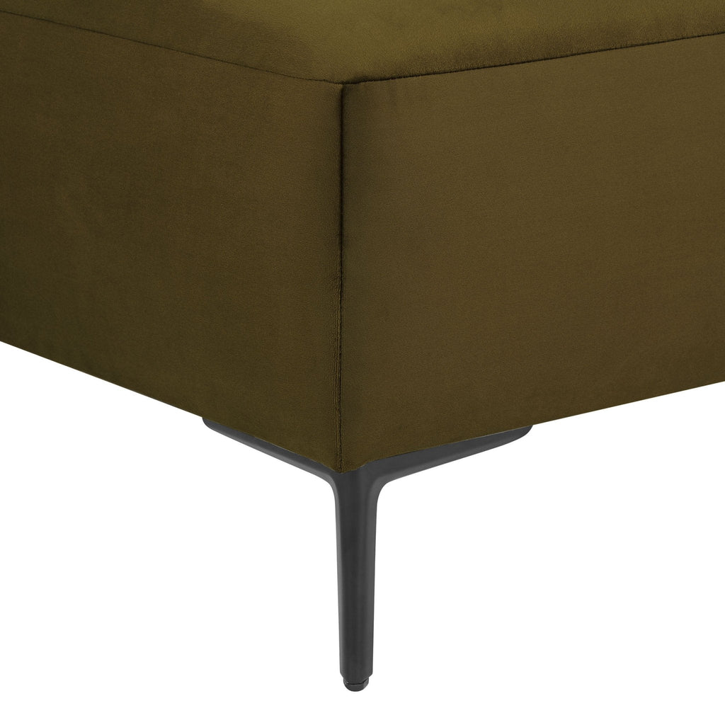 Dusklia - Malibu Pouffe - Rich Green