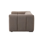 Dusklia - Manhattan 2 Seater Sofa - Chenille Mushroom