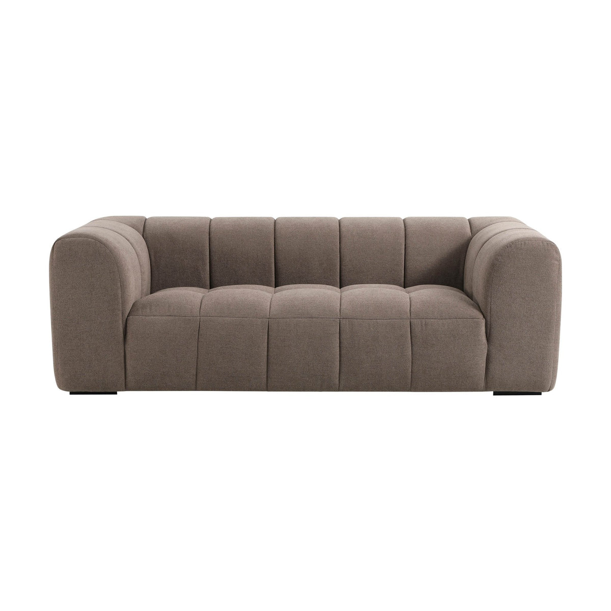 Dusklia - Manhattan 3 Seater Sofa - Chenille Mushroom