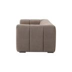 Dusklia - Manhattan 3 Seater Sofa - Chenille Mushroom