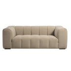 Dusklia - Manhattan 3 Seater Sofa - Chenille Oatmeal