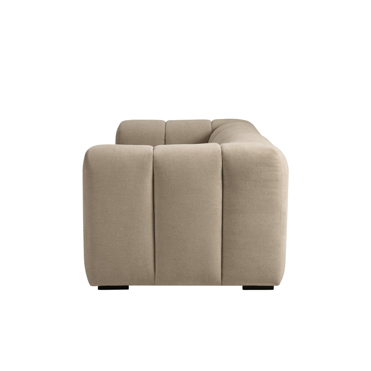 Dusklia - Manhattan 3 Seater Sofa - Chenille Oatmeal