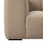 Dusklia - Manhattan Left Hand Chaise Sofa - Chenille Oatmeal