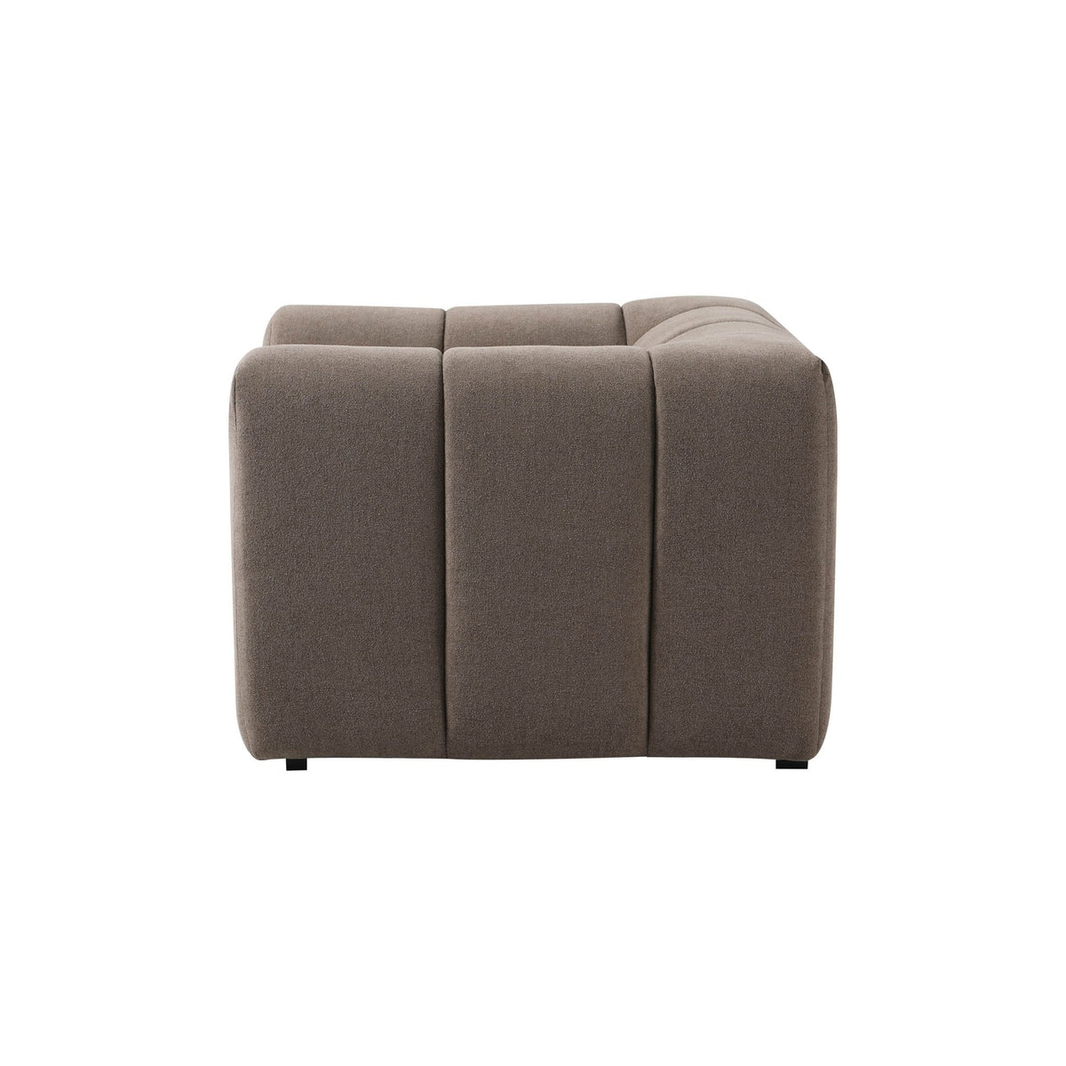 Dusklia - Manhattan Loveseat - Chenille Mushroom