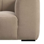 Dusklia - Manhattan Loveseat - Chenille Oatmeal