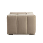 Dusklia - Manhattan Loveseat - Chenille Oatmeal