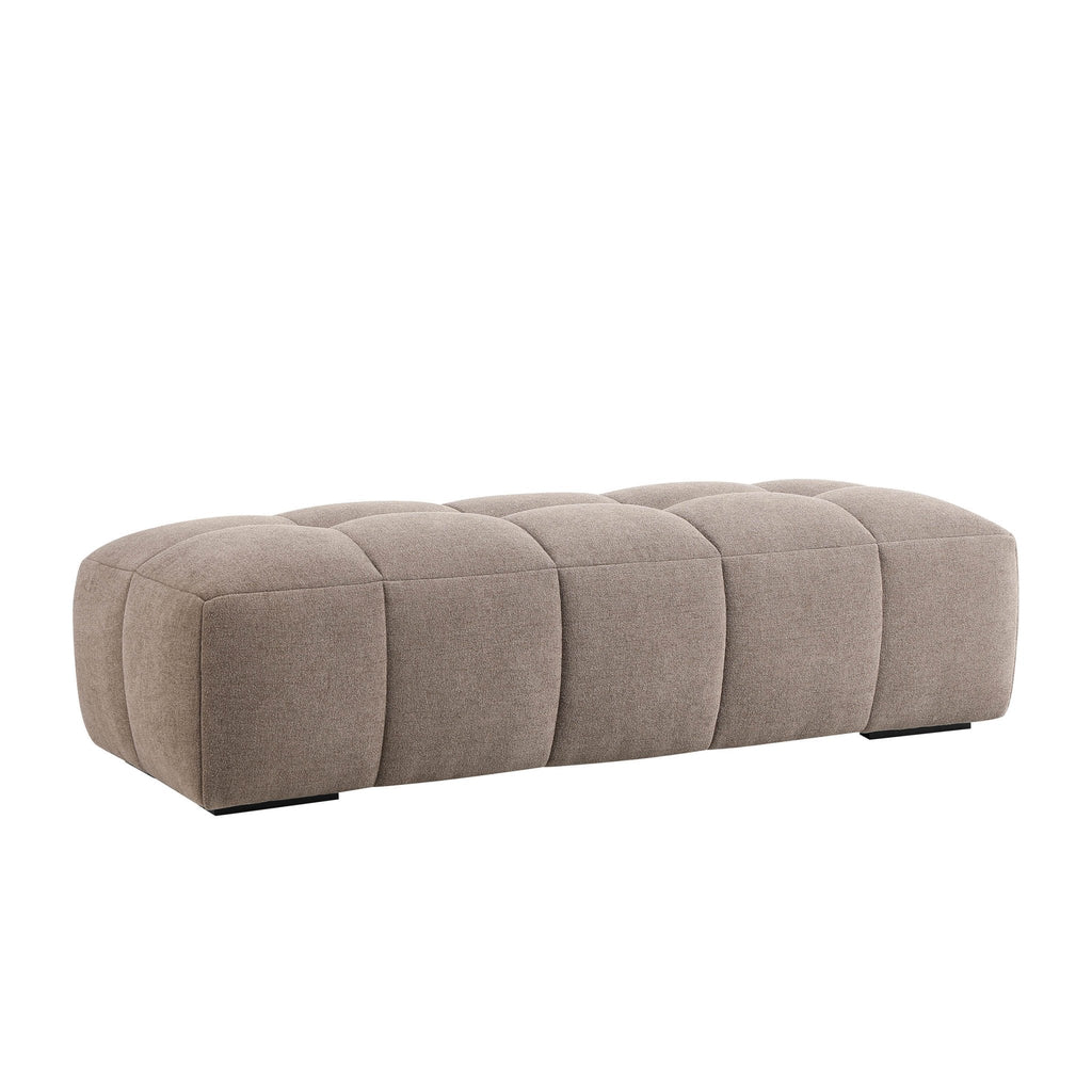 Dusklia - Manhattan Pouffe - Chenille Mushroom