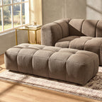 Dusklia - Manhattan Pouffe - Chenille Mushroom