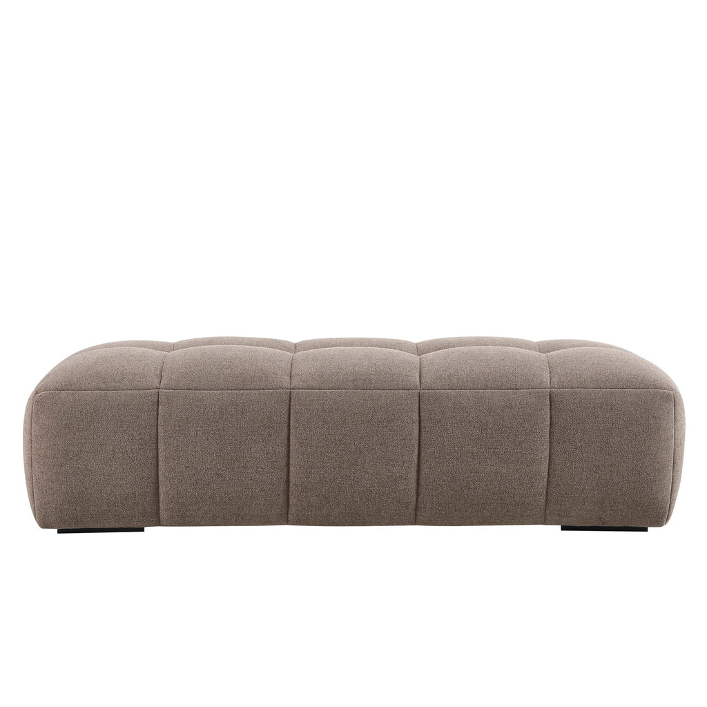 Dusklia - Manhattan Pouffe - Chenille Mushroom