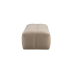 Dusklia - Manhattan Pouffe - Chenille Oatmeal