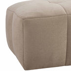 Dusklia - Manhattan Pouffe - Chenille Oatmeal