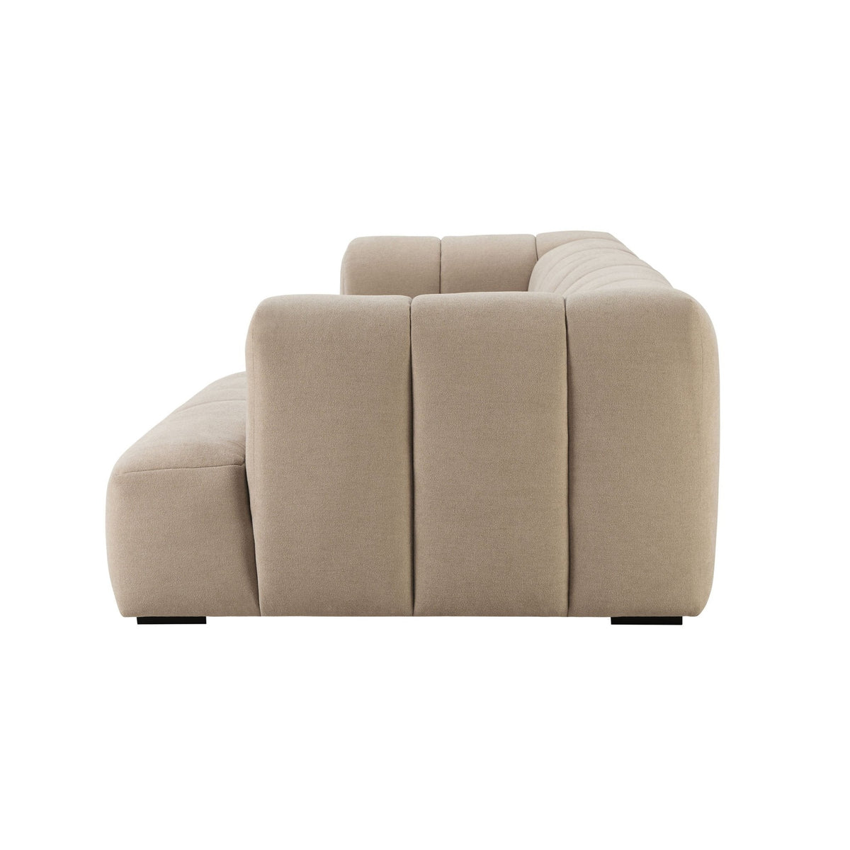 Dusklia - Manhattan Right Hand Chaise Sofa - Chenille Oatmeal