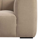 Dusklia - Manhattan Right Hand Chaise Sofa - Chenille Oatmeal