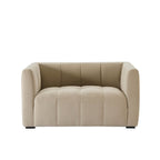 Dusklia - Manhattan Small 2 Seater Sofa - Chenille Oatmeal