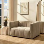 Dusklia - Manhattan Small 2 Seater Sofa - Chenille Oatmeal
