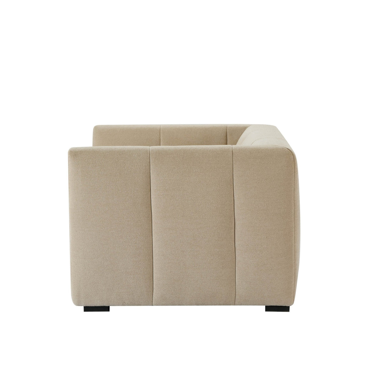Dusklia - Manhattan Small 2 Seater Sofa - Chenille Oatmeal