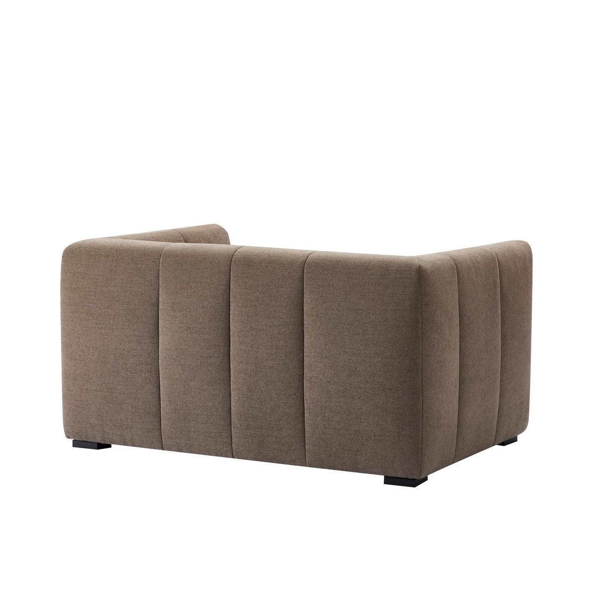 Dusklia - Manhattan Small 2 Seater Sofa - Chenille Mushroom