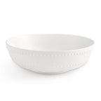Dusklia - Margalo Beaded Set of 4 Cereal Bowls - White
