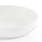Dusklia - Margalo Beaded Set of 4 Pasta Bowls - White