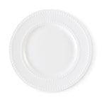 Dusklia - Margalo Beaded Set of 4 Side Plates - White