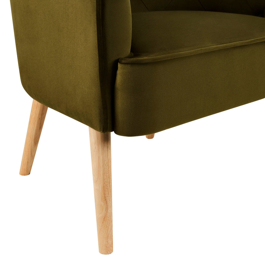 Dusklia - Margo Accent Chair - Rich Green