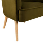 Dusklia - Margo Accent Chair - Rich Green