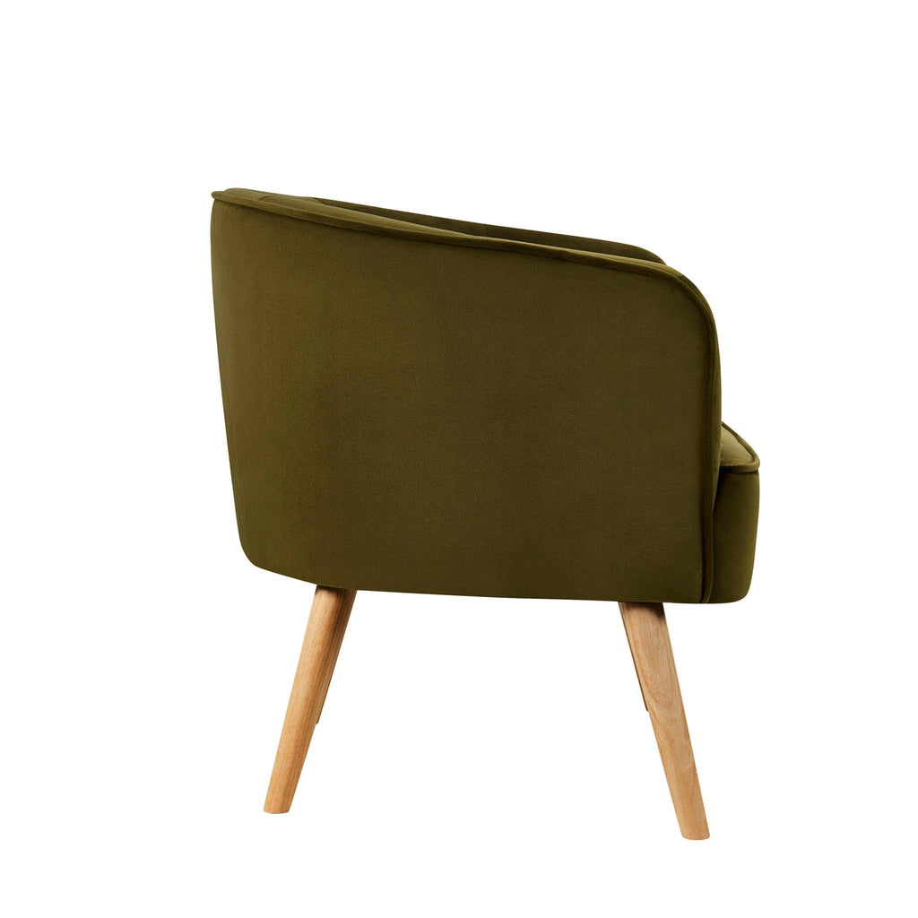 Dusklia - Margo Accent Chair - Rich Green
