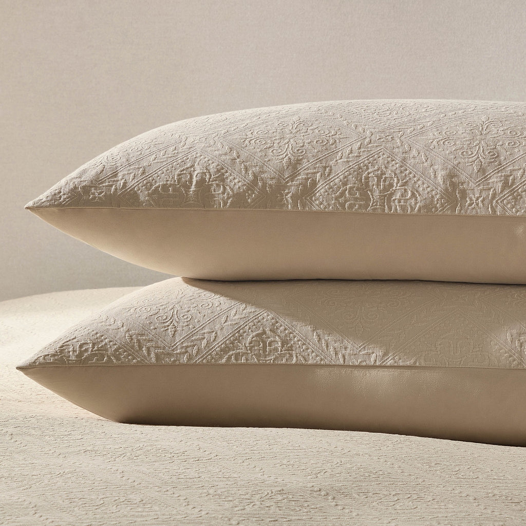 Dusklia - Margot 200 Thread Count Duvet Cover & Pillowcase Set - Natural