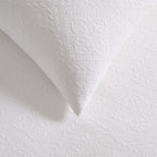 Dusklia - Margot 200 Thread Count Duvet Cover & Pillowcase Set - White
