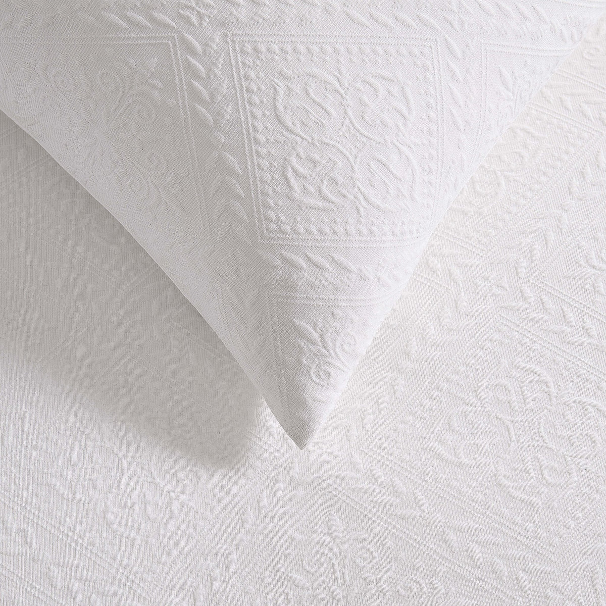 Dusklia - Margot 200 Thread Count Duvet Cover & Pillowcase Set - White