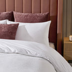 Dusklia - Margot 200 Thread Count Duvet Cover & Pillowcase Set - White