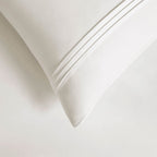 Dusklia - Marlowe 600 Thread Count Pair of Classic Pillowcases - White