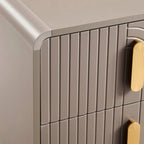 Dusklia - Marnie 2 Drawer Bedside Table - Taupe