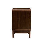 Dusklia - Marnie 2 Drawer Bedside Table - Walnut